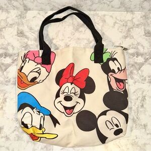 Disney Friends Canvas Tote Bag - NWOT